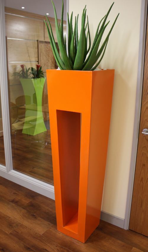 Super modern plant displays for this city Lawyers London offices