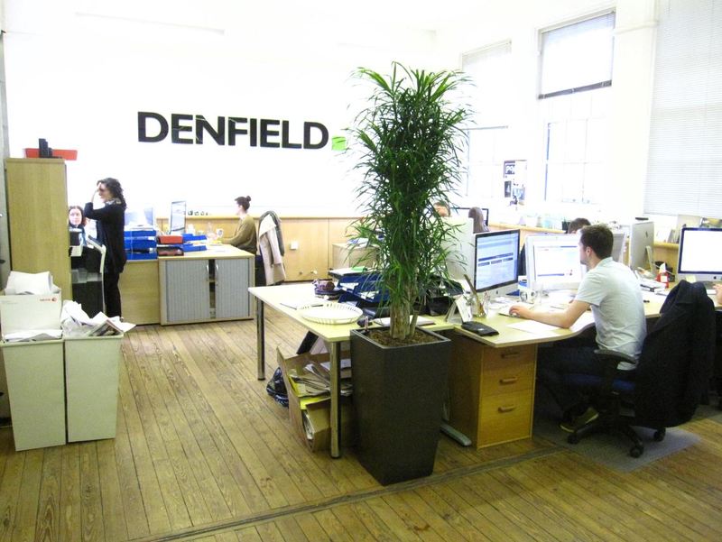 Denfield Marketing Agency Leamington Spa interior plants