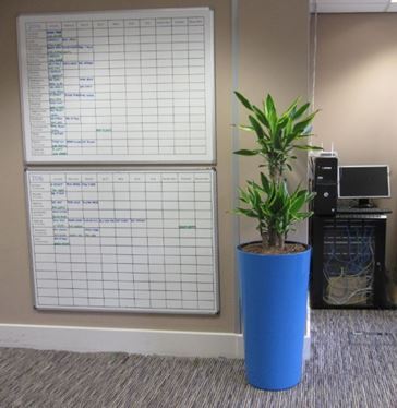 Recycled Planters for Birmingham offices