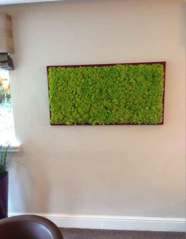 Moss Picture frames can be supplied in natural wood or any other colour to match your interior decor