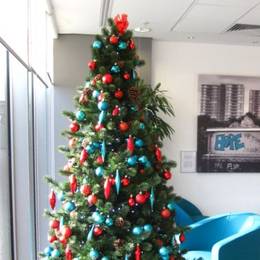 7ft Artificial Xmas Tree For Solicitors In Birmingham B3