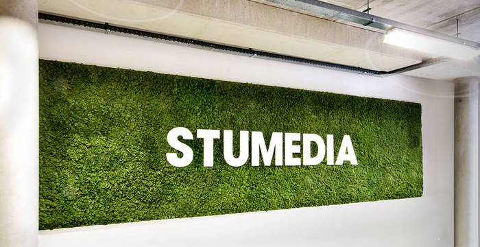 Create a Moss Wall with your company name or logo