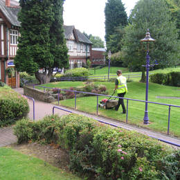 Our Grounds Maintenance Services in Birmingham include Grass Cutting 