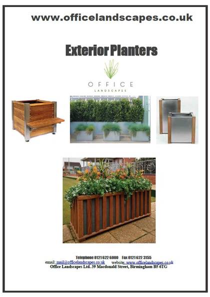 Exterior Planters & Containers Brochure