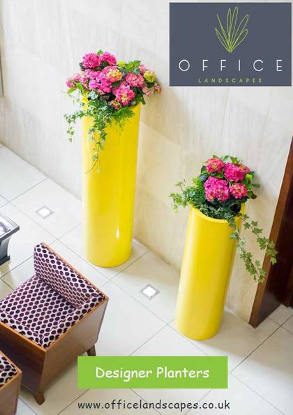 Designer Plant Containers for all types of Offices Workplaces