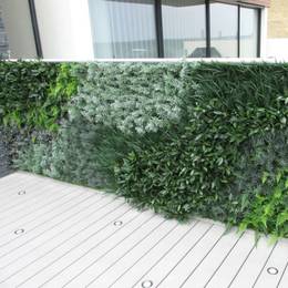 Artificial Green Wall In Exterior Balcony Location